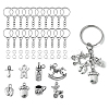 DIY Baby Theme Keychain Making Kit DIY-CJ0002-25-1