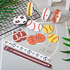 DIY Sport Theme Bracelet Earring Making Kit DIY-TA0005-86-5