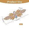 Flower Glass Hotfix Rhinestone FIND-WH0148-265A-01-2