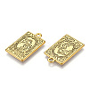 Rack Plating Alloy Pendants PALLOY-WH0103-04D-AG-3