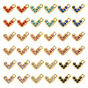  36pcs 9 colors Alloy Pendants ALRI-TA0001-18-9