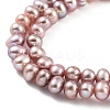Natural Cultured Freshwater Pearl Beads Strands PEAR-C003-10E-4