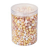 11 Strands 11 Styles Baking Paint Pearlized Glass Pearl Round Bead Strands HY-CW0001-04-8