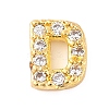 Rack Plating Brass Micro Pave Cubic Zirconia Cabochons KK-F874-04G-D-1