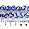 Natural Tibetan Wave Pattern dZi Agate Beads Strands G-B084-A05-01-5