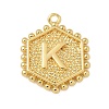 Brass Pendants KK-B126-01G-K-1
