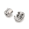 304 Stainless Steel European Style Clasps STAS-M112-04P-04-3