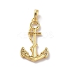 Rack Plating Brass Micro Pave Cubic Zirconia Pendants LS-KK-A160-08G-3