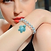 80Pcs 8 Styles Dyed Synthetic Turquoise Beads Sets G-YW0001-84-6