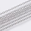 304 Stainless Steel Cable Chains CHS-F006-01B-P-1