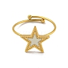 Adjustable 304 Stainless Steel Rings RJEW-B058-02G-10-2