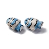Handmade Porcelain Beads PORC-R002-01H-2