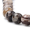 Natural Zebra Jasper Beads Strands G-S259-30-6mm-3