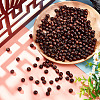 Dyed Natural Wood Beads WOOD-GO0001-07B-4