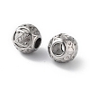 304 Stainless Steel Rhinestone European Beads STAS-A092-10Z-P-2