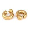 304 Stainless Steel Stud Earrings EJEW-D282-02G-01-2