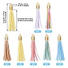PU Imitation Leather Tassel Pendants FIND-TA0005-07A-2