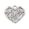 Brass Micro Pave Cubic Zirconia Pendants KK-D283-32P-01-1