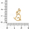 201 Stainless Steel Pendants STAS-F316-04G-02-3