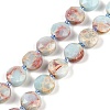 Synthetic Shoushan Stone Beads Strands G-C116-A35-01-1-2