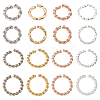 DICOSMETIC 64Pcs 8 Style 304 Stainless Steel Jump Rings STAS-DC0003-55-1