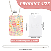 45Pcs Blank Double-sided Heat Transfer Aluminium Pendants DIY-SP0006-29C-2