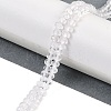 Natural Quartz Crystal Beads Strands G-F778-A02-02-2