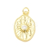 Brass Micro Pave Cubic Zirconia Pendants KK-D325-47G-1