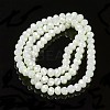 Electroplate Opaque Glass Beads Strands EGLA-A034-P2mm-T15-2