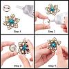   DIY Iron Brooch Findings IFIN-PH0023-60P-6