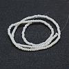 Opaque Glass Beads Strands EGLA-J144-NB11-2