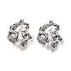 Tibetan Style Alloy Pendants TIBEP-T054-27AS-1