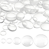 100Pcs 5 Style Transparent Glass Cabochons GGLA-PH0001-30-1