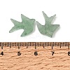 Natural Green Aventurine Carved Bird Pendants GG-CBA36AE-04-3