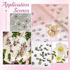 100Pcs 2 Colors Alloy Cabochons FIND-SC0022-09-6