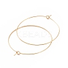 Ion Plating(IP) 316L Surgical Stainless Steel Hoop Earring Findings LS-STAS-D164-06G-A-2