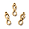 304 Stainless Steel Pendants STAS-K255-19A-G-1
