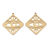 201 Stainless Steel Pendants STAS-I364-03G-1