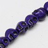 Synthetic Turquoise Beads Strands TURQ-G113-23x30mm-11-1