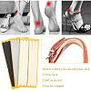 AHADEMAKER 36Pcs 3 Colors Adhesive Foam Sandal Heel Cushion AJEW-GA0004-35-5