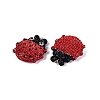 Handmade Polymer Clay & Rhinestone Big Pendants FIND-Q123-01C-2
