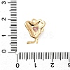 Brass Micro Pave Cubic Zirconia Pendants KK-F916-19G-3
