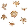 7Pcs 7 Style Brass Pendant JX639A-1