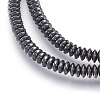 Non-magnetic Synthetic Hematite Beads Strands G-I208-03-A-4x1mm-2
