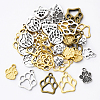 50Pcs 10 Styles Alloy Charms FIND-YW0006-65-1