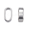 Tarnish Resistant 304 Stainless Steel Slider Charms X-STAS-F040-14-P-2