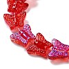 Transparent Glass Beads Strands GLAA-F114-04A-3