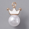 Resin Imitation Pearl Pendants FIND-TAC0002-041C-1