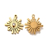 Ion Plating(IP) 304 Stainless Steel Pendants STAS-A080-15G-2