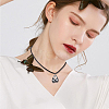 2Pcs Braided Round Leather Cord Necklace Making NJEW-BBC0001-19B-01-6